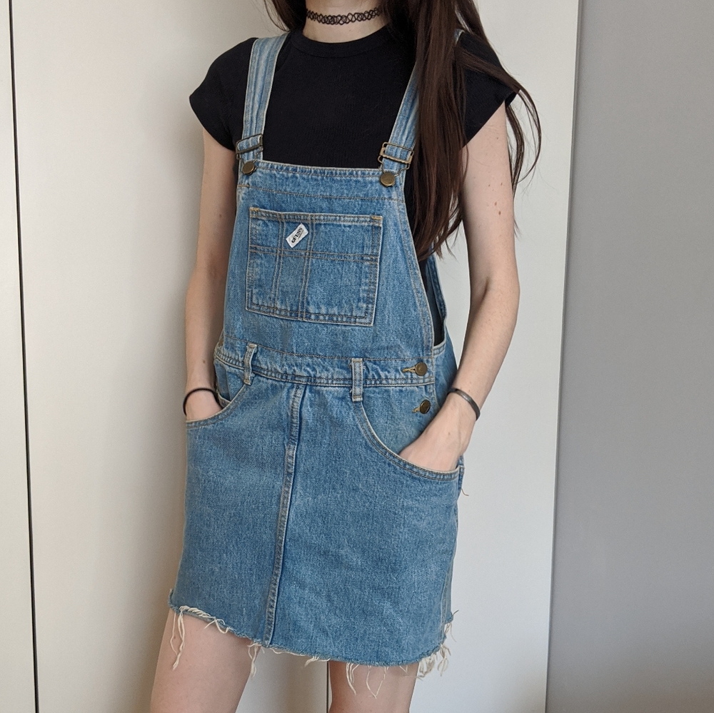 Vintage Guess overalls dress